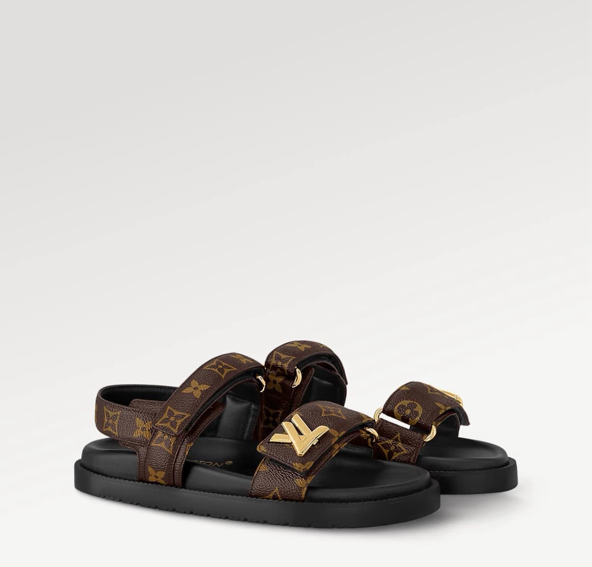 Louis Vuitton Sandale plate confort Sunset