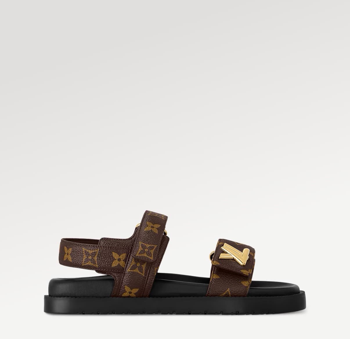 Louis Vuitton Sandale plate confort Sunset — vue 3