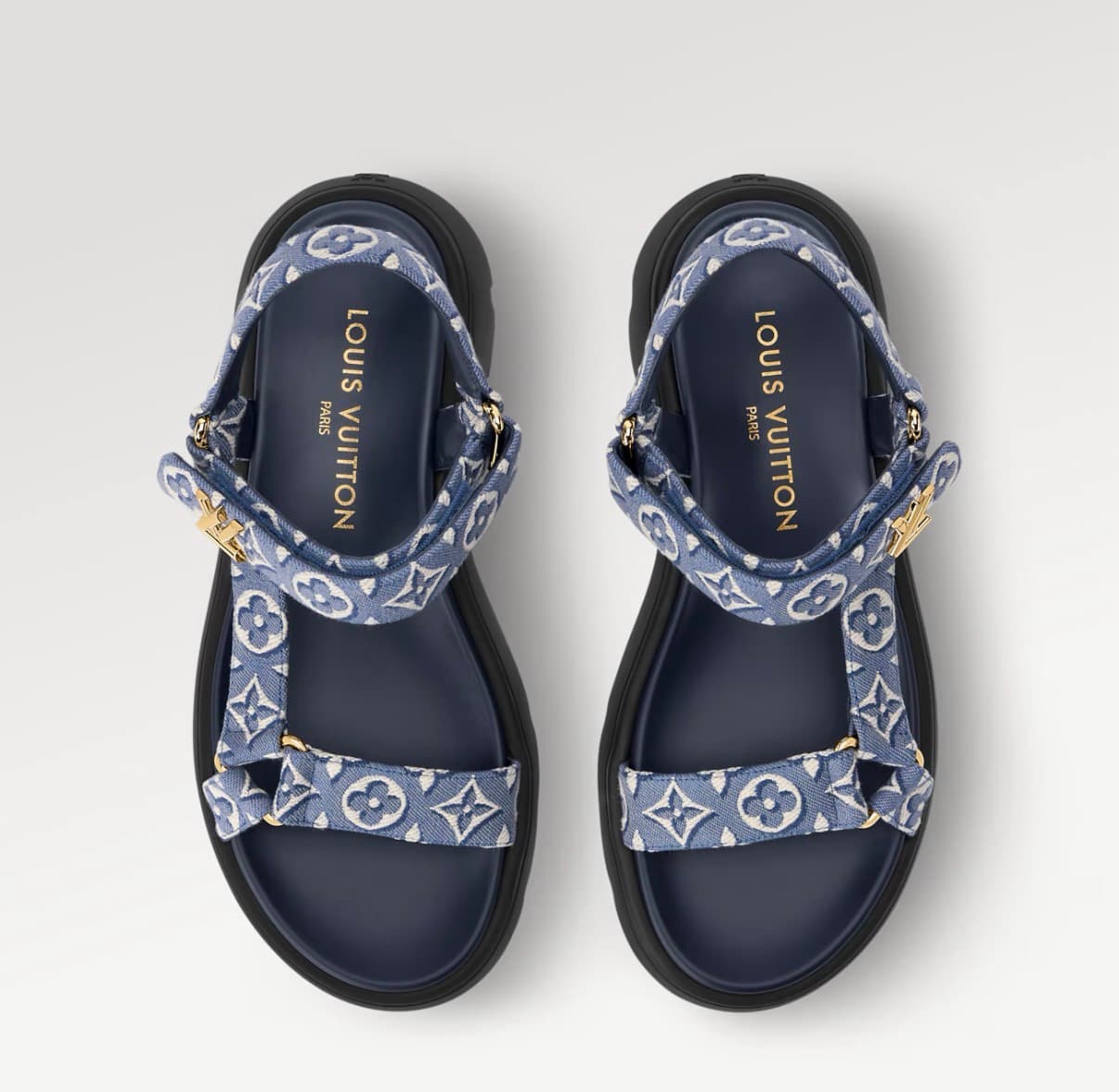 Louis Vuitton Sandale confort Nevada — vue 3