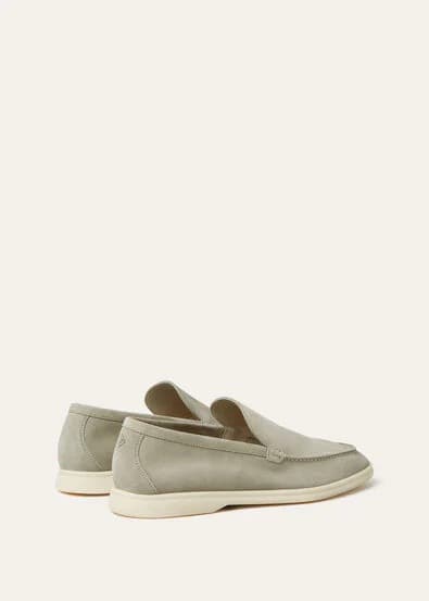 Loro Piana Mocassin Couleur Wild Desert Sage — vue 3