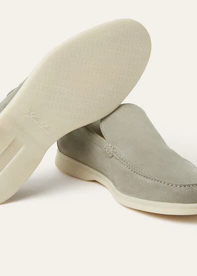 Loro Piana Mocassin Couleur Wild Desert Sage — vue 4