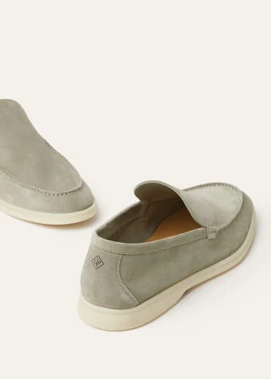 Loro Piana Mocassin Couleur Wild Desert Sage — vue 6