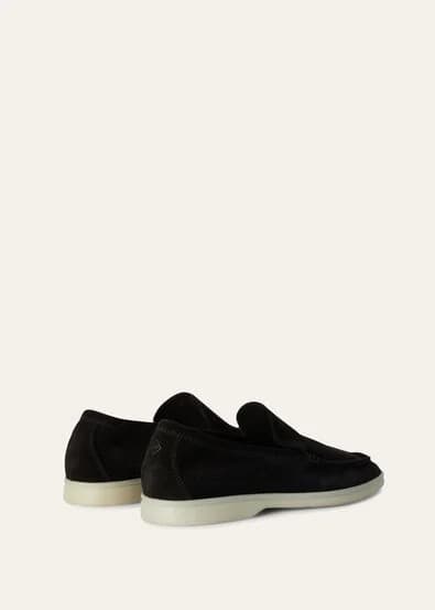 Loro Piana Mocassin Couleur Black — vue 3
