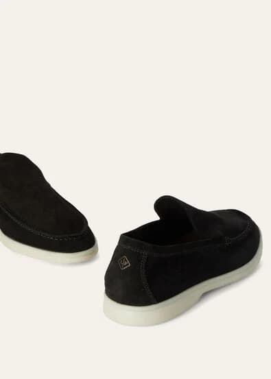 Loro Piana Mocassin Couleur Black — vue 6