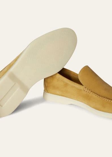 Loro Piana Mocassin Couleur Dijon — vue 4