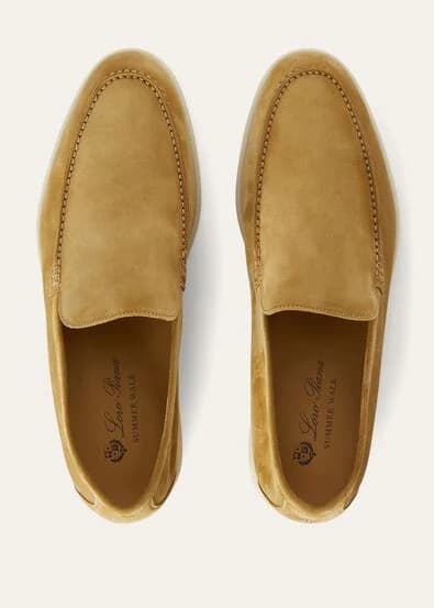Loro Piana Mocassin Couleur Dijon — vue 5