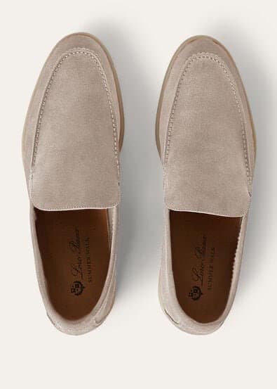 Loro Piana Mocassin Couleur Classic Beige — vue 5