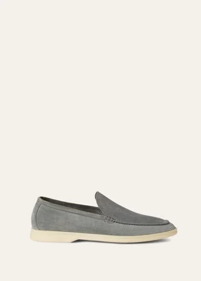Loro Piana Mocassin Couleur Gull Gray