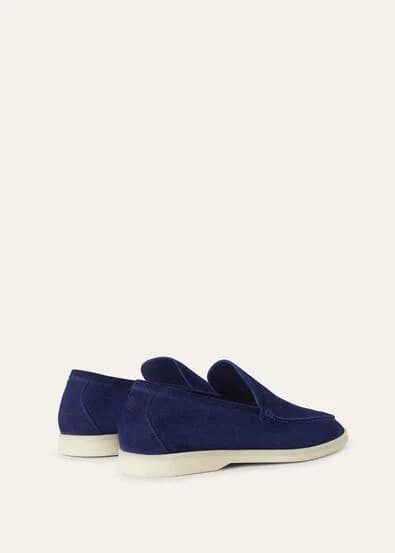 Loro Piana Mocassin Couleur Indaco — vue 3