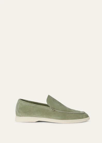 Loro Piana Mocassin Couleur Thé en poudre