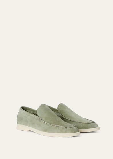 Loro Piana Mocassin Couleur Thé en poudre — vue 2