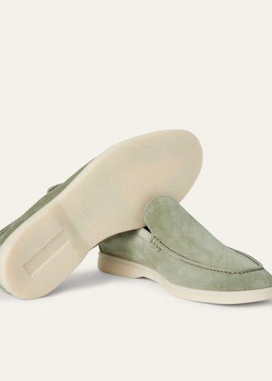 Loro Piana Mocassin Couleur Thé en poudre — vue 4