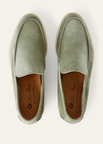 Loro Piana Mocassin Couleur Thé en poudre — vue 5