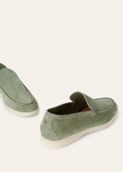 Loro Piana Mocassin Couleur Thé en poudre — vue 6