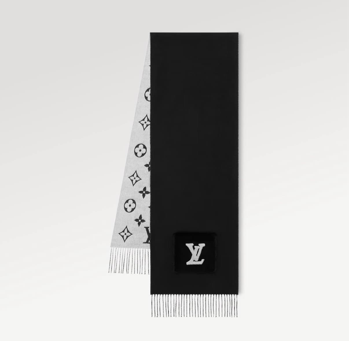 Louis Vuitton Écharpe Blizzard Couleur Noir