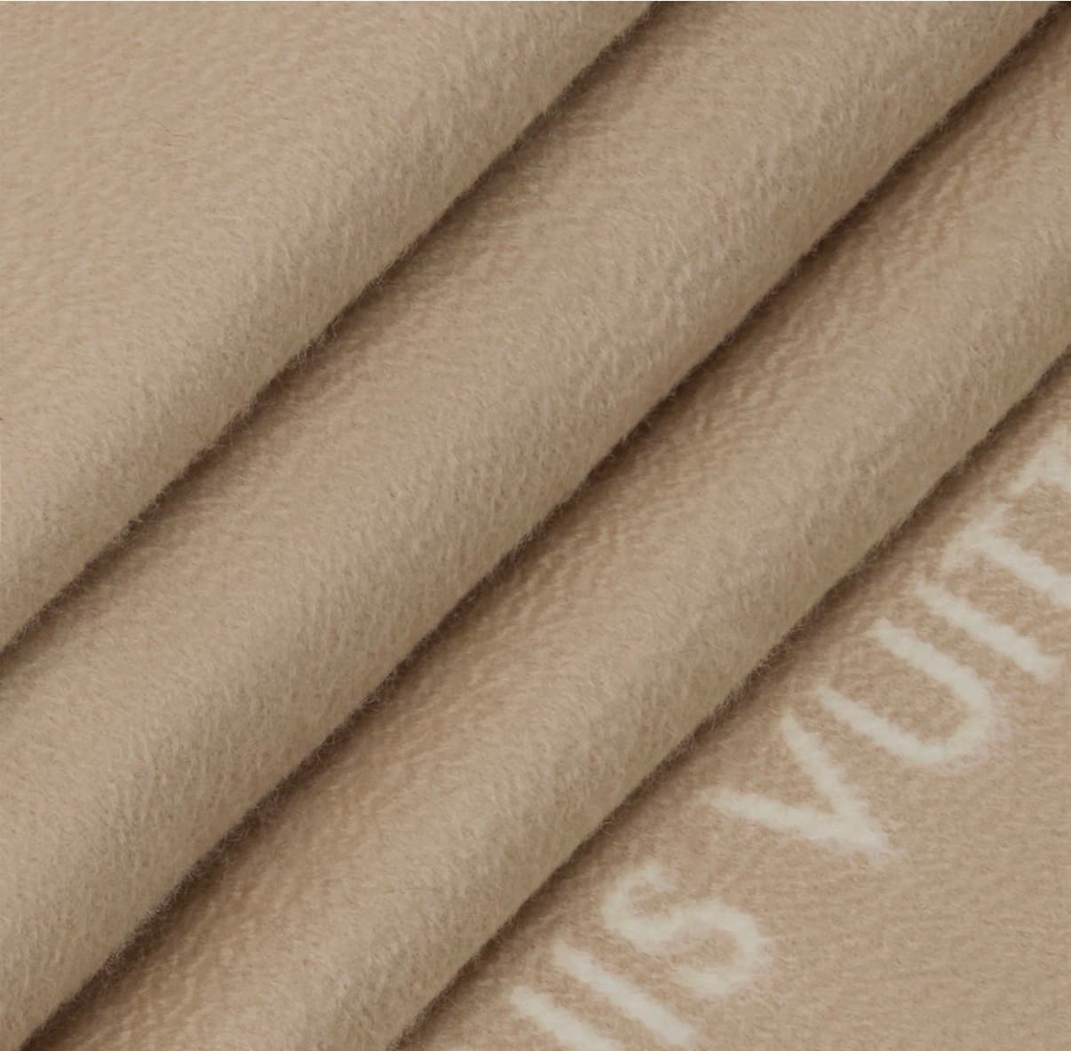 Louis Vuitton Écharpe Crown Couleur Beige — vue 3