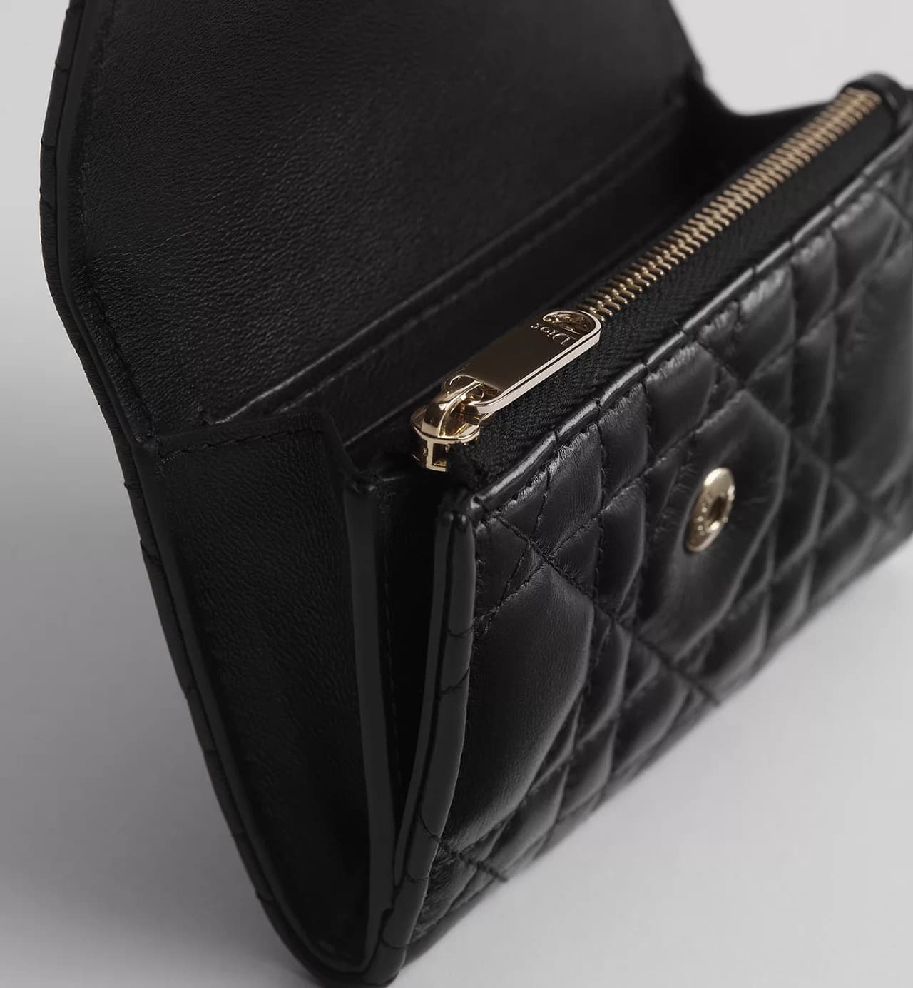 Chanel Portefeuille Lady Dior Glycine — vue 4