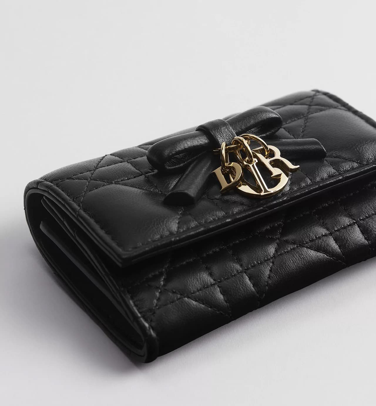 Chanel Portefeuille Lady Dior Glycine — vue 5