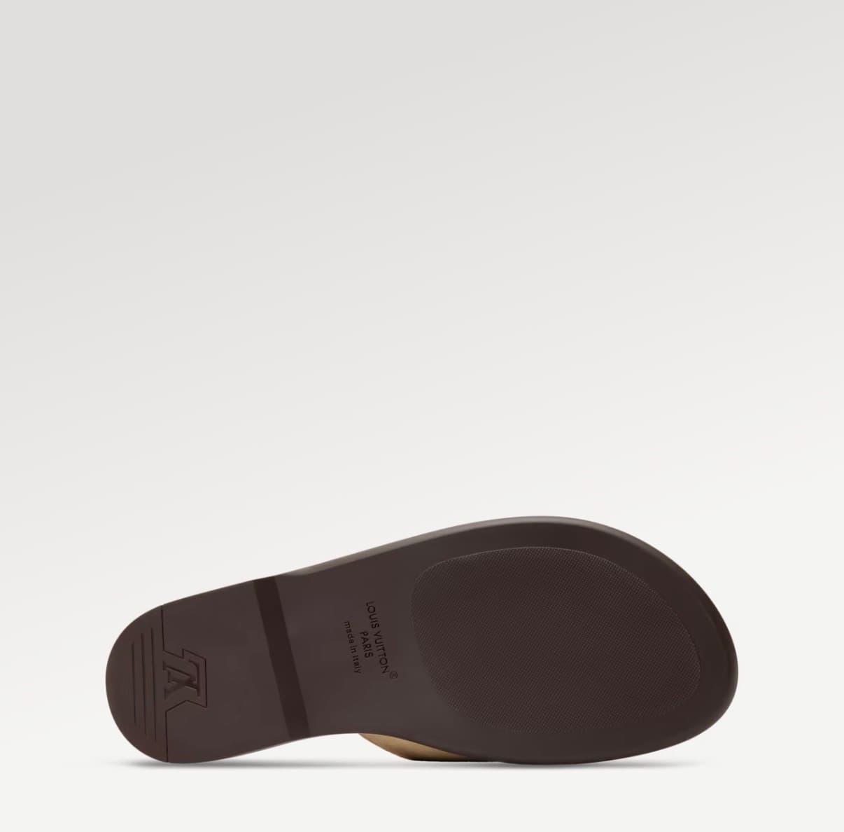 Louis Vuitton Mule Portorino Couleur Beige — vue 4