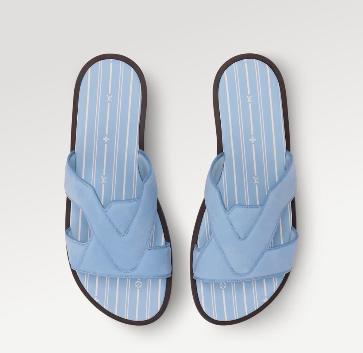Louis Vuitton Mule oasis Couleur Bleu — vue 3