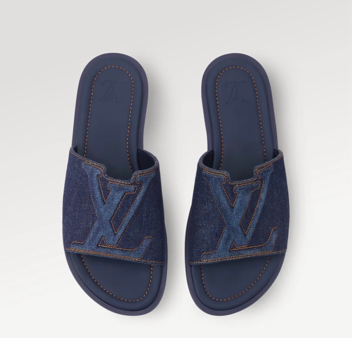 Louis Vuitton Mule Portofino Couleur Marine — vue 3