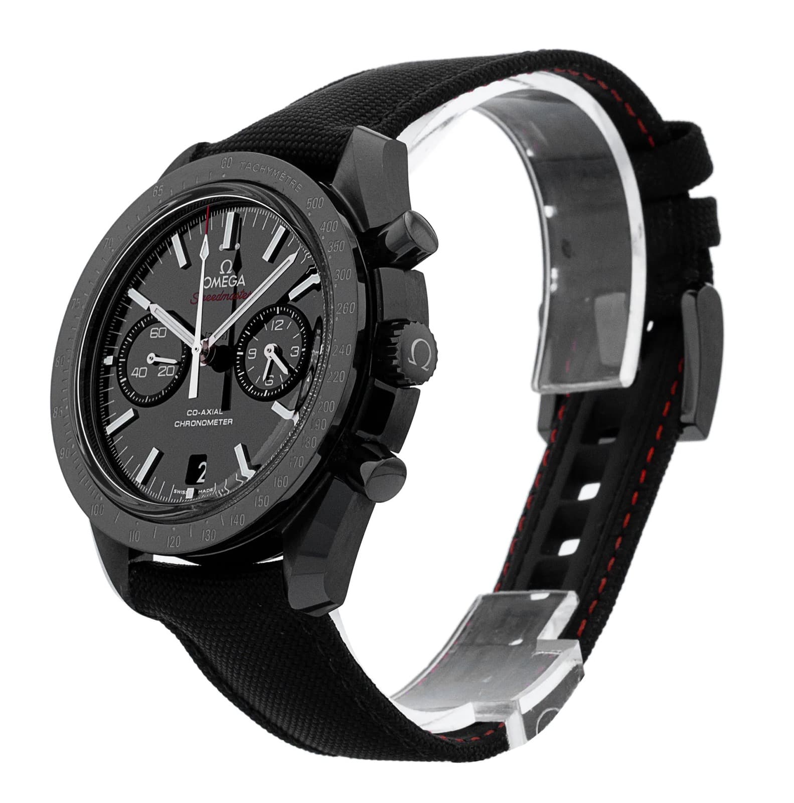 Omega Montre Speedmaster Dark Side Of the Moon — vue 2