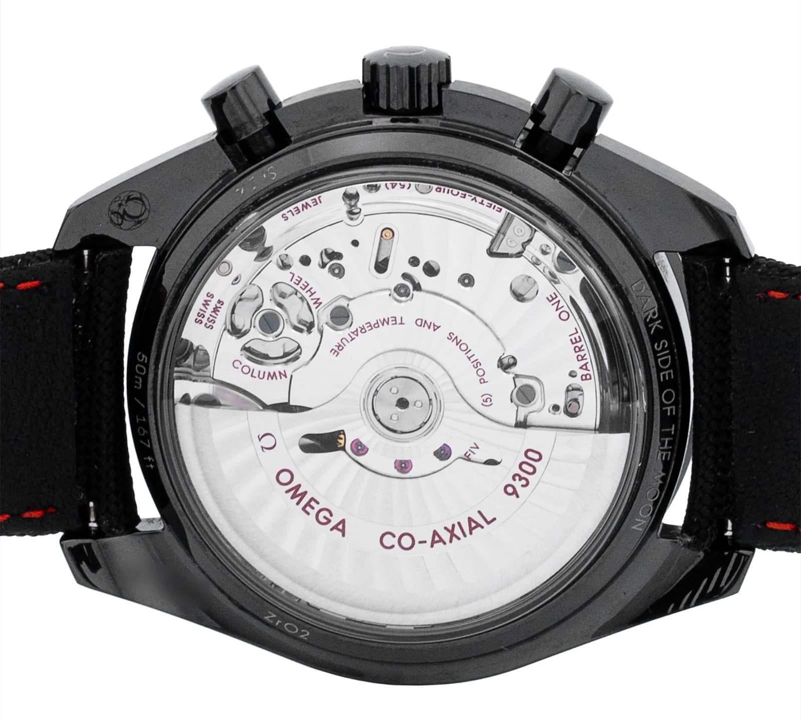 Omega Montre Speedmaster Dark Side Of the Moon — vue 4