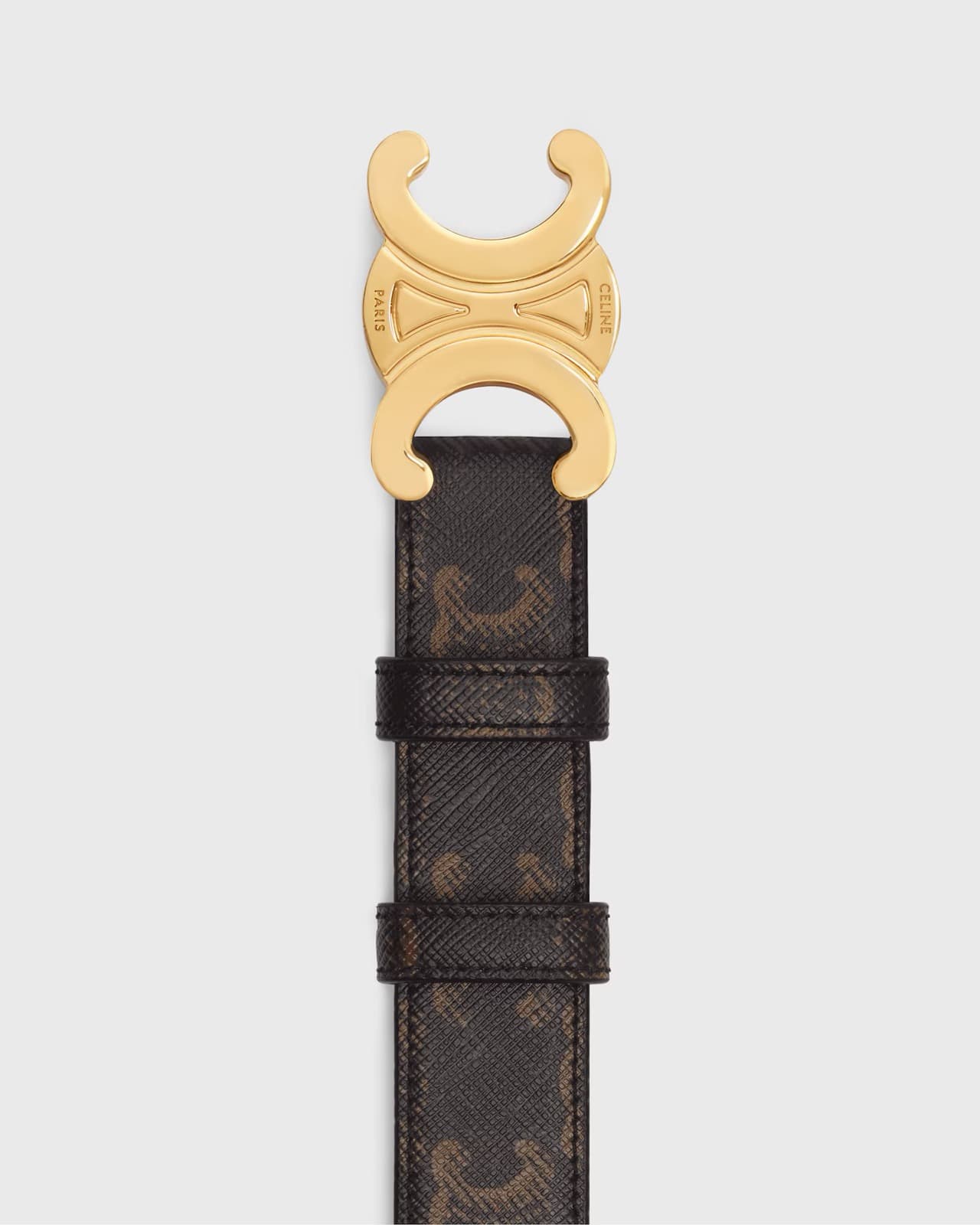 CÉLINE CEINTURE TRIOMPHE 25 DE TOILE TRIOMPHE — vue 3