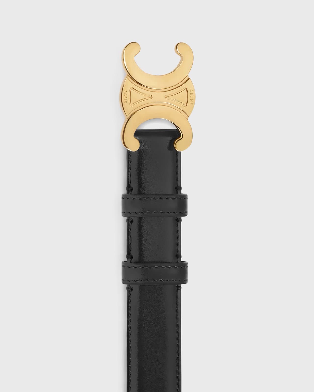 CELINE CEINTURE TRIOMPHE 25 EN CUIR TAURILLON — vue 3
