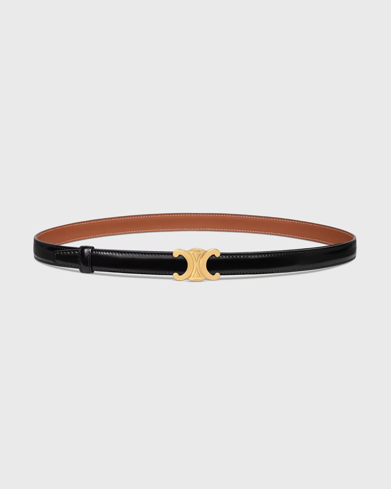 CELINE BOUCLE TRIOMPHE 18 MM EN MÉTAL ET SANGLE RÉVERSIBLE 18 MM
