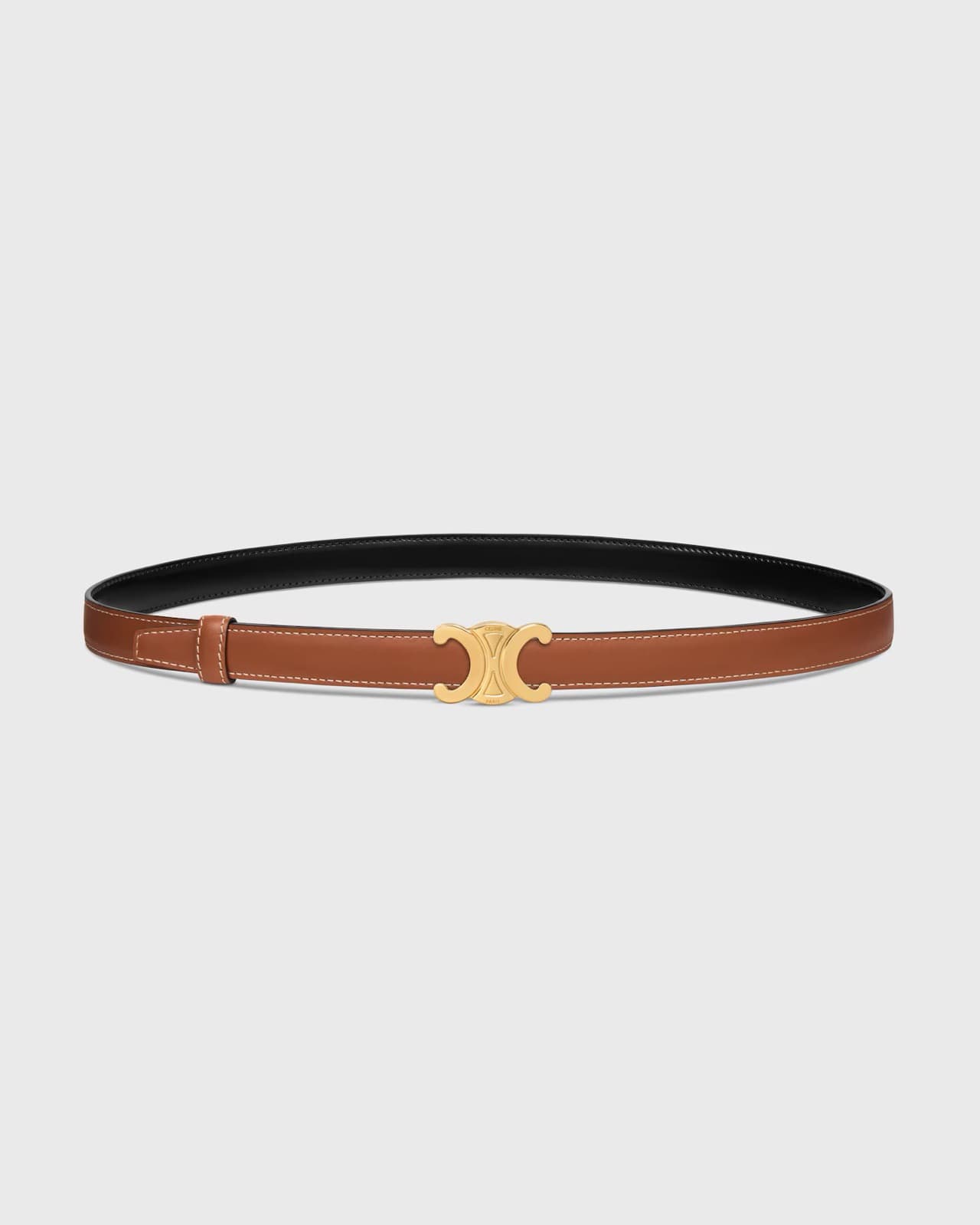 CELINE BOUCLE TRIOMPHE 18 MM EN MÉTAL ET SANGLE RÉVERSIBLE 18 MM — vue 2