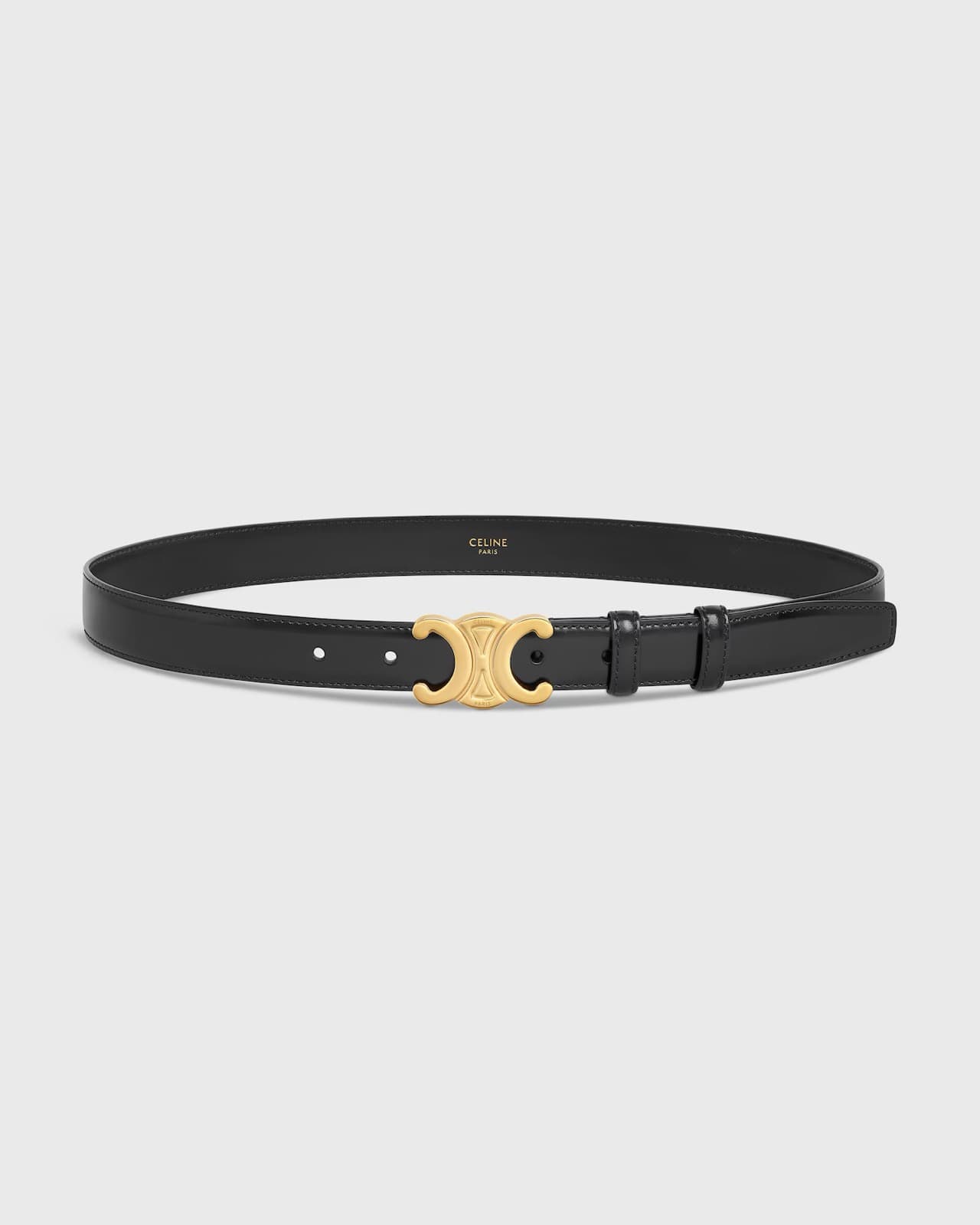 CELINE CEINTURE TRIOMPHE EN PEAU DE VEAU LISSE