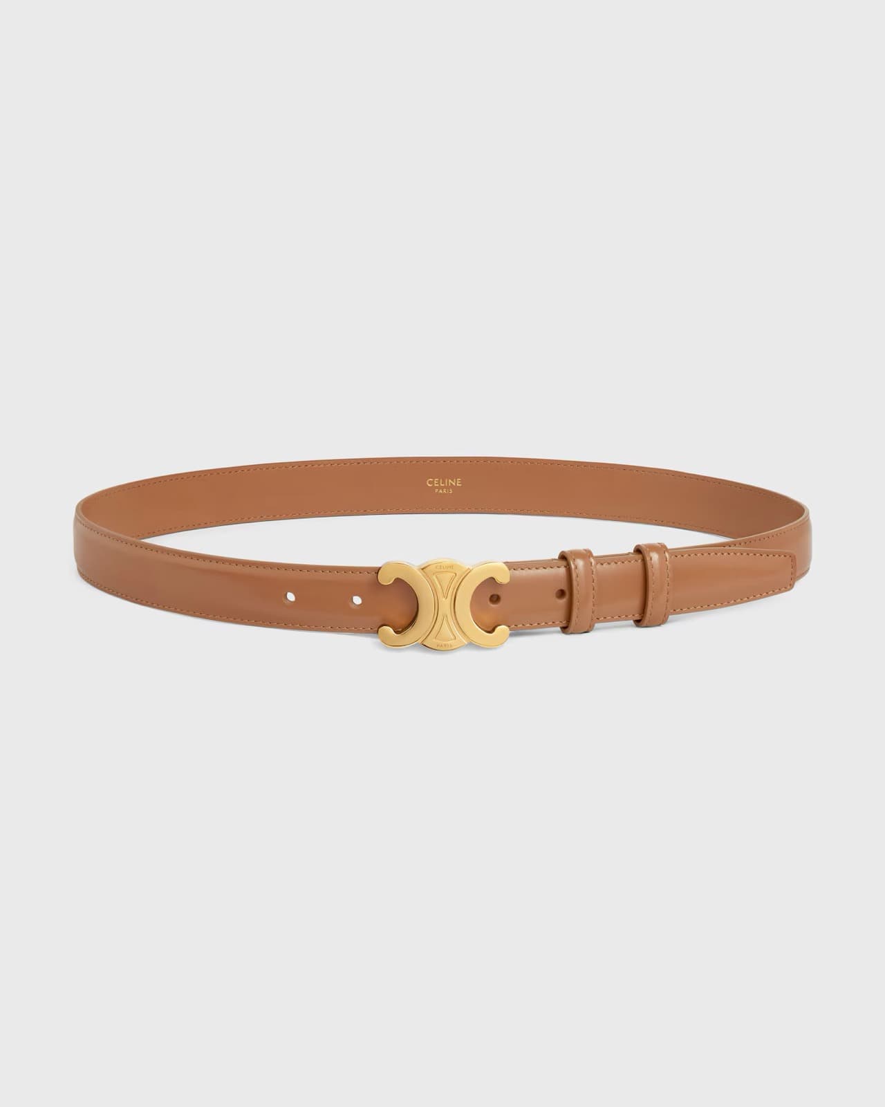 CELINE CEINTURE TRIOMPHE 25 EN CUIR TAURILLON